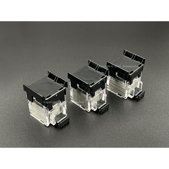Avanternity's Staple Cartridges, Compatible with Max No.20FE Staple Cartridges (Code No. MS92309) For MAX EH-20F Flat Clinch Electronic Cartridge Stapler (Pack of 1 Box. Total 3 Cartridges)