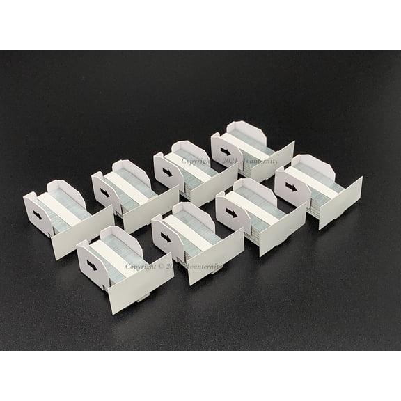 Avanternity's Staple Cartridges, Compatible with OKI Staple-3100 Refill Staple p/n 44954103 Cartridges (Pack of 2 Boxes. Total 8 Cartridges)