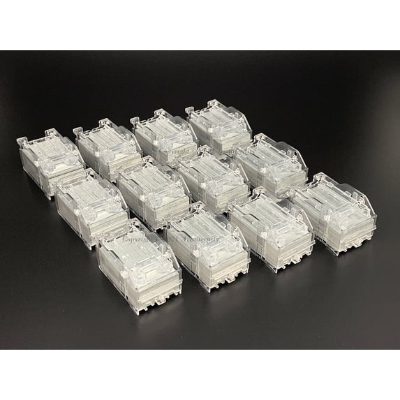 Avanternity's Staple Cartridges, Compatible with Samsung SL-STP000 Staple Cartridges (Pack of 4 Boxes. Total 12 Cartridges)