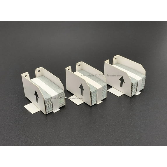 Avanternity's Staple Cartridges, Compatible with Sharp AR-SC1 Staple Cartridges (Pack of 1 Box. Total 3 Cartridges)