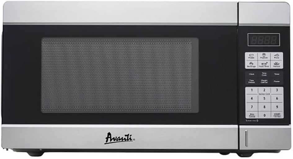 Avanti 0.9 cu. ft. 900 watts Microwave Oven Touch pad, 10 Power Level