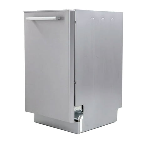 Avanti 18-Inch Built In 6 Cycle Compact Kitchen Dishwasher, Stainless Steel