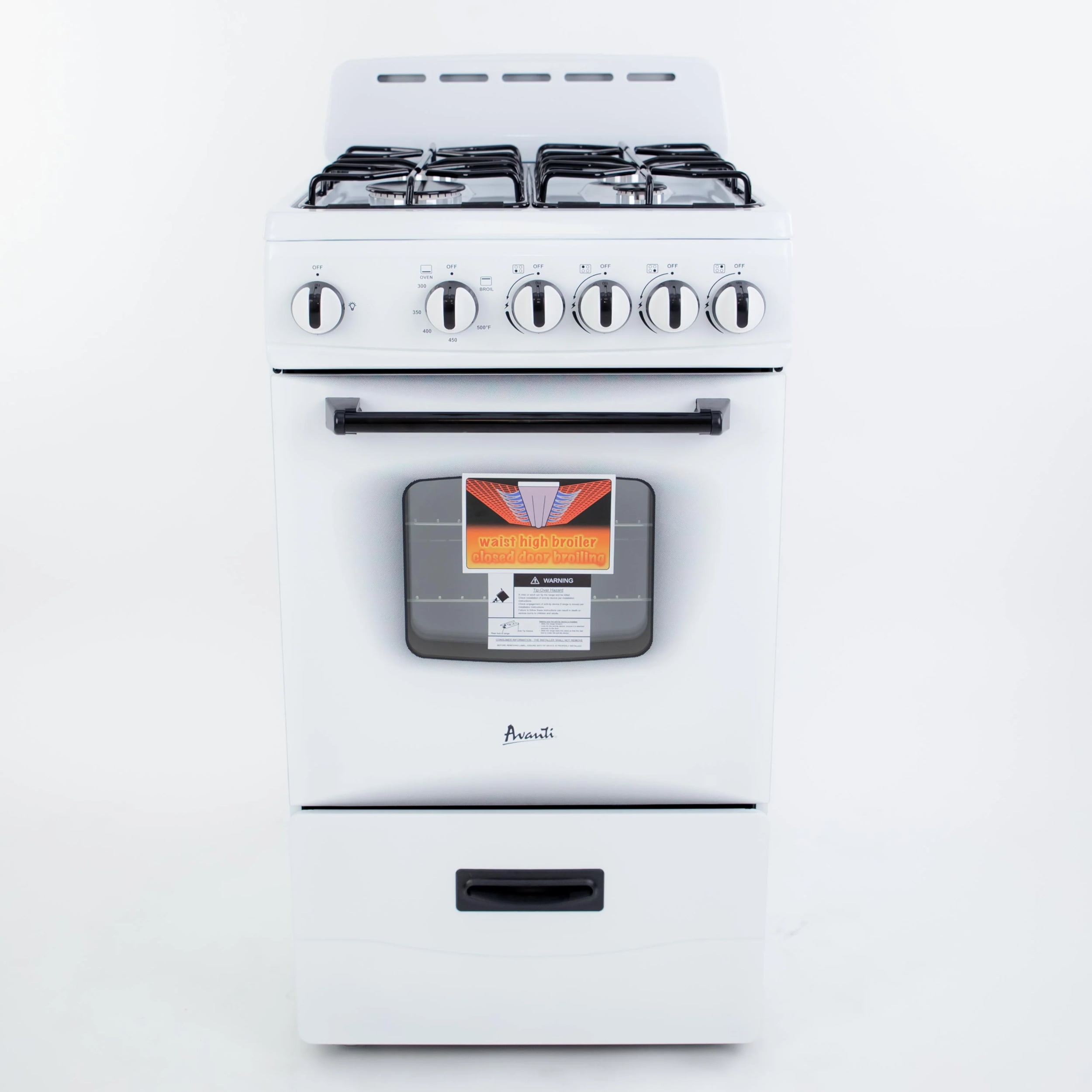 Avanti 20 Compact Gas Range Oven