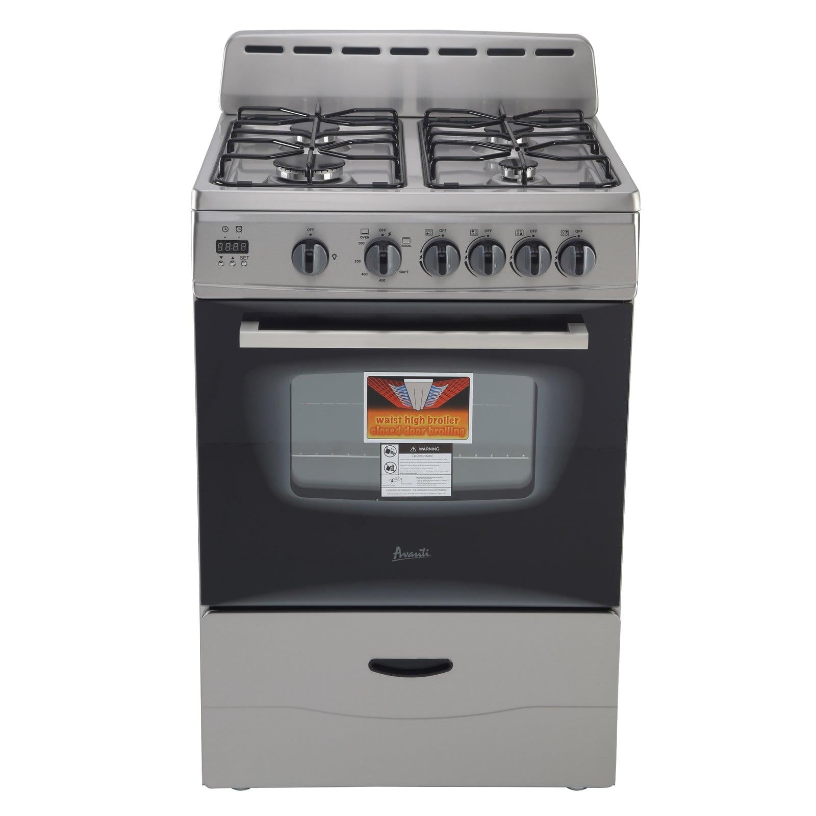 24 stainless 2024 steel stove