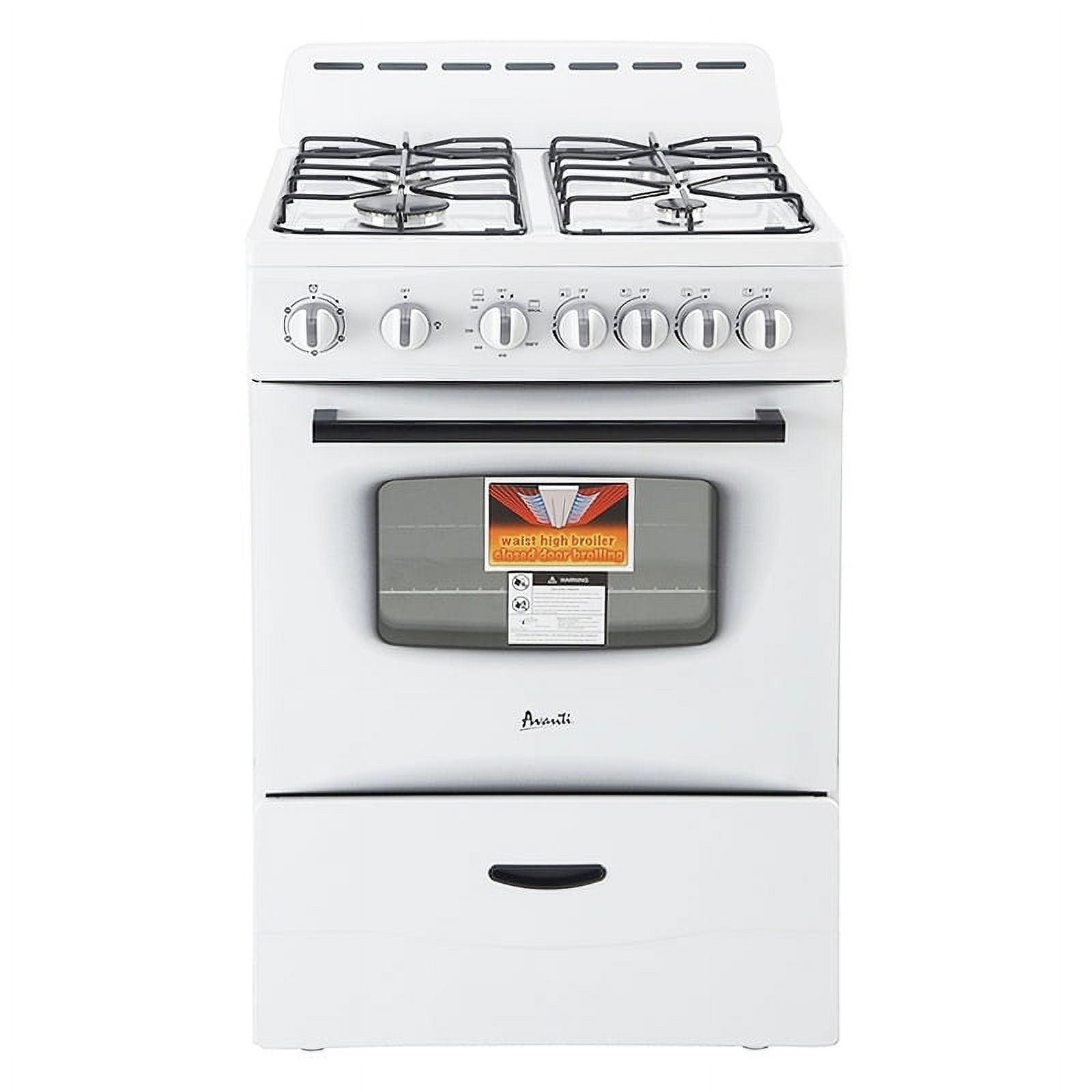 AVANTI GR2414CW 24" free standing gas range