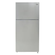 Avanti 31 in. 18 Cu. ft. Top Mount Refrigerator, Standard Door Style, Stainless Steel - New