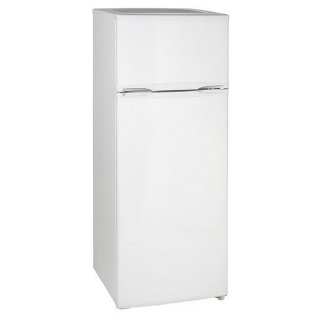 Avanti 7.4 Cu. Ft. Two Door Apartment Size Refrigerator - White