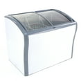 thumbnail image 1 of Avanti 9.5 cu. ft. Commercial Glass Top Freezer or Refrigerator, in White (CFC836Q0WG), 1 of 8