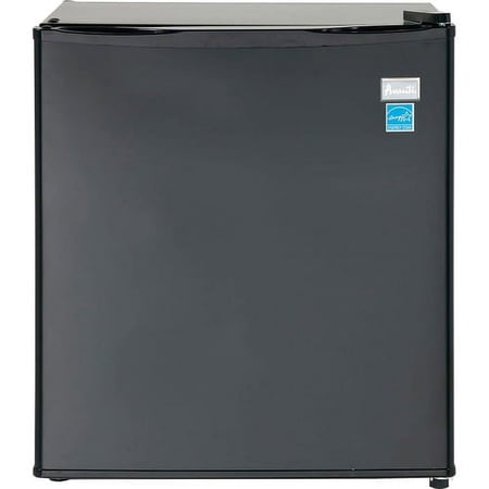 Avanti AR17T1B 1.70 Cubic Foot Refrigerator - 1.70 ft³ - Auto-defrost - Reversible - 1.70 ft³ Net Refrigerator Capacity - Black | Bundle of 2 Each