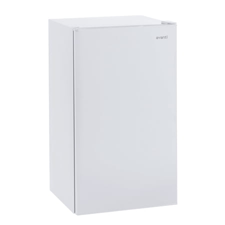 Avanti 3.2 cu. ft. Compact Refrigerator, Mini-Fridge, in White (RM3306W)
