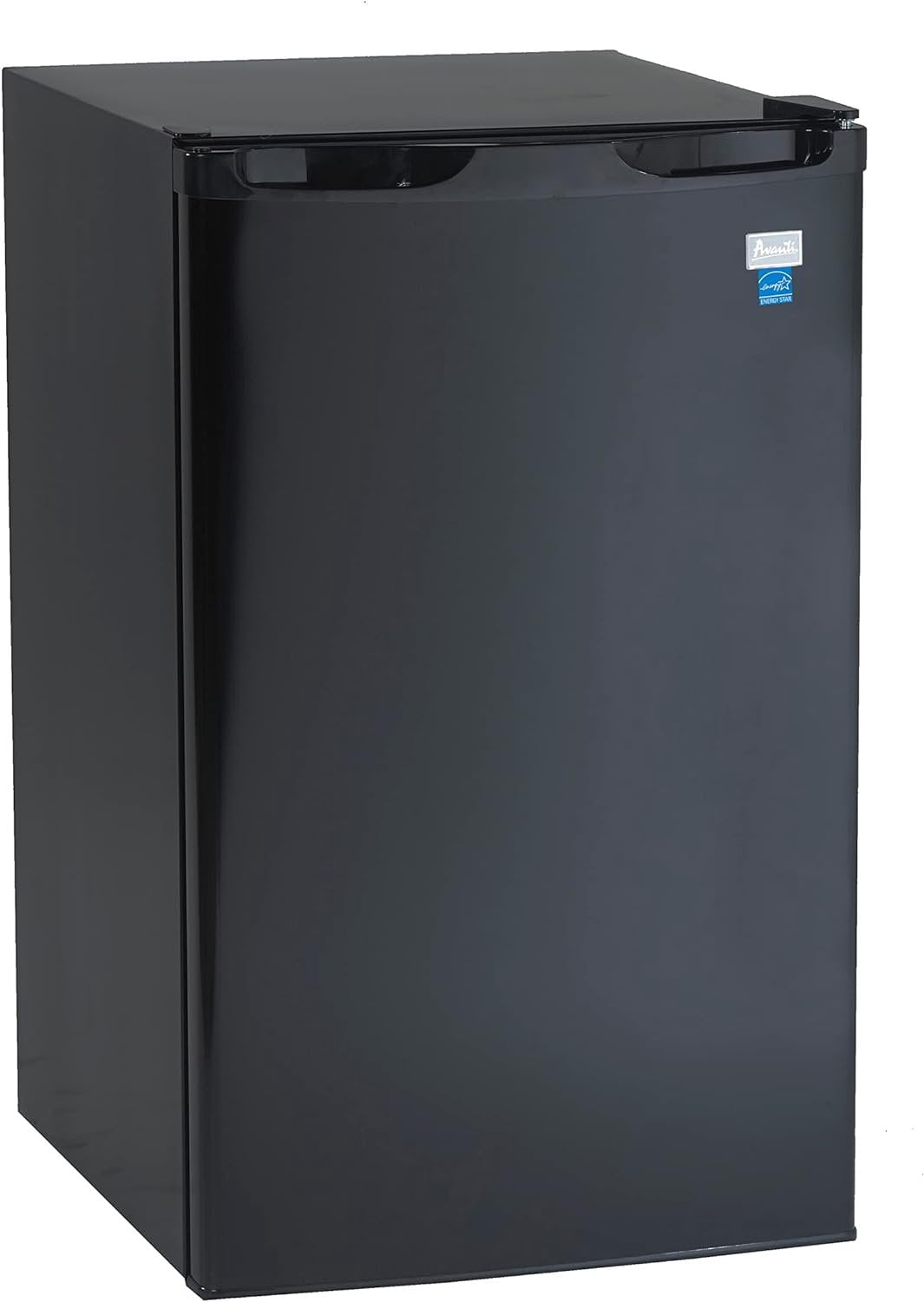 Avanti AVARM4416B Refrigerators, Glass Shelves, Door Freezer Compartment, Defrost, Energy Star, 4.4 cubic feet,Black, 33" x 19.3" x 22"