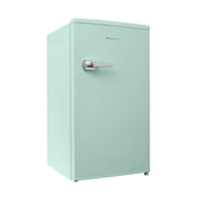 Avanti Retro Series Compact Refrigerator, Mini-Fridge, 3.0 cu. ft., in Seafoam Green RMRS31X7G-IS