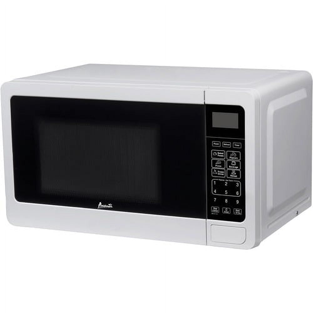 Avanti Countertop Microwave Oven - 0.7 ft³ Capacity - Microwave - 9 Power Levels - 9.80" Turntable - Countertop - White | Bundle of 2 Each