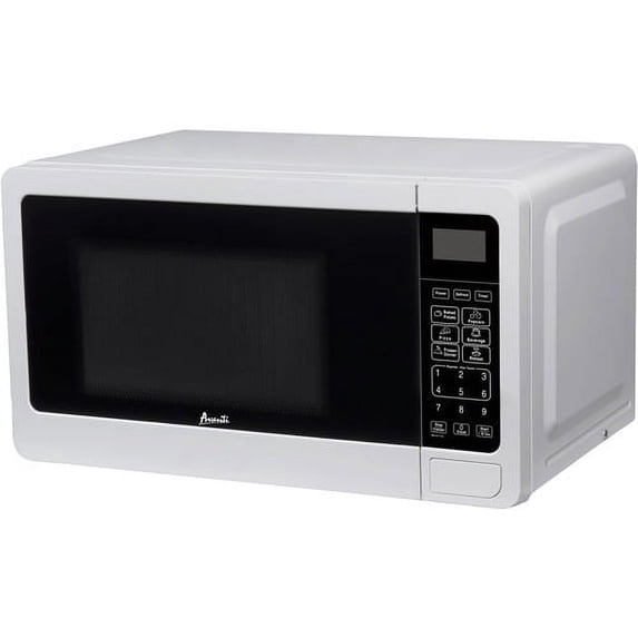 Avanti Countertop Microwave Oven - 0.7 ft³ Capacity - Microwave - 9 Power Levels - 9.80" Turntable - Countertop - White | Bundle of 2 Each