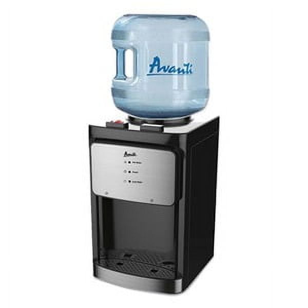 Compact Stainless Steel Dual Tap Countertop Water Dispenser