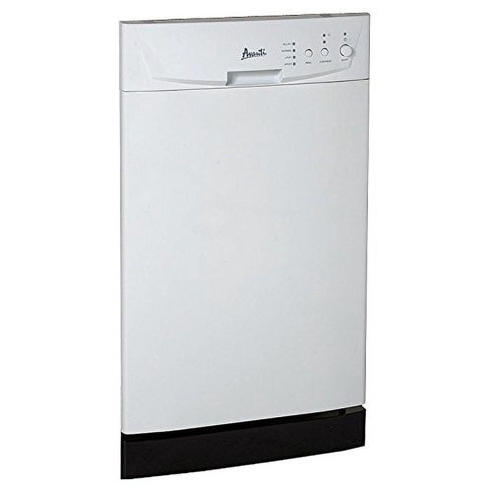 AVANTI DW18D0WE WHITE BUILT IN 18 INCH DISHWASHER 2 CLEANING - Walmart.com