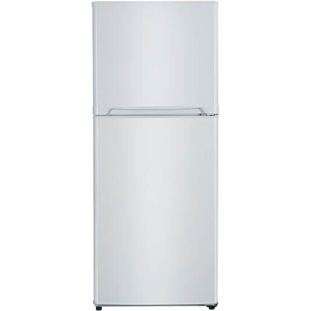 Compact White Energy Star Bottom Freezer Refrigerator