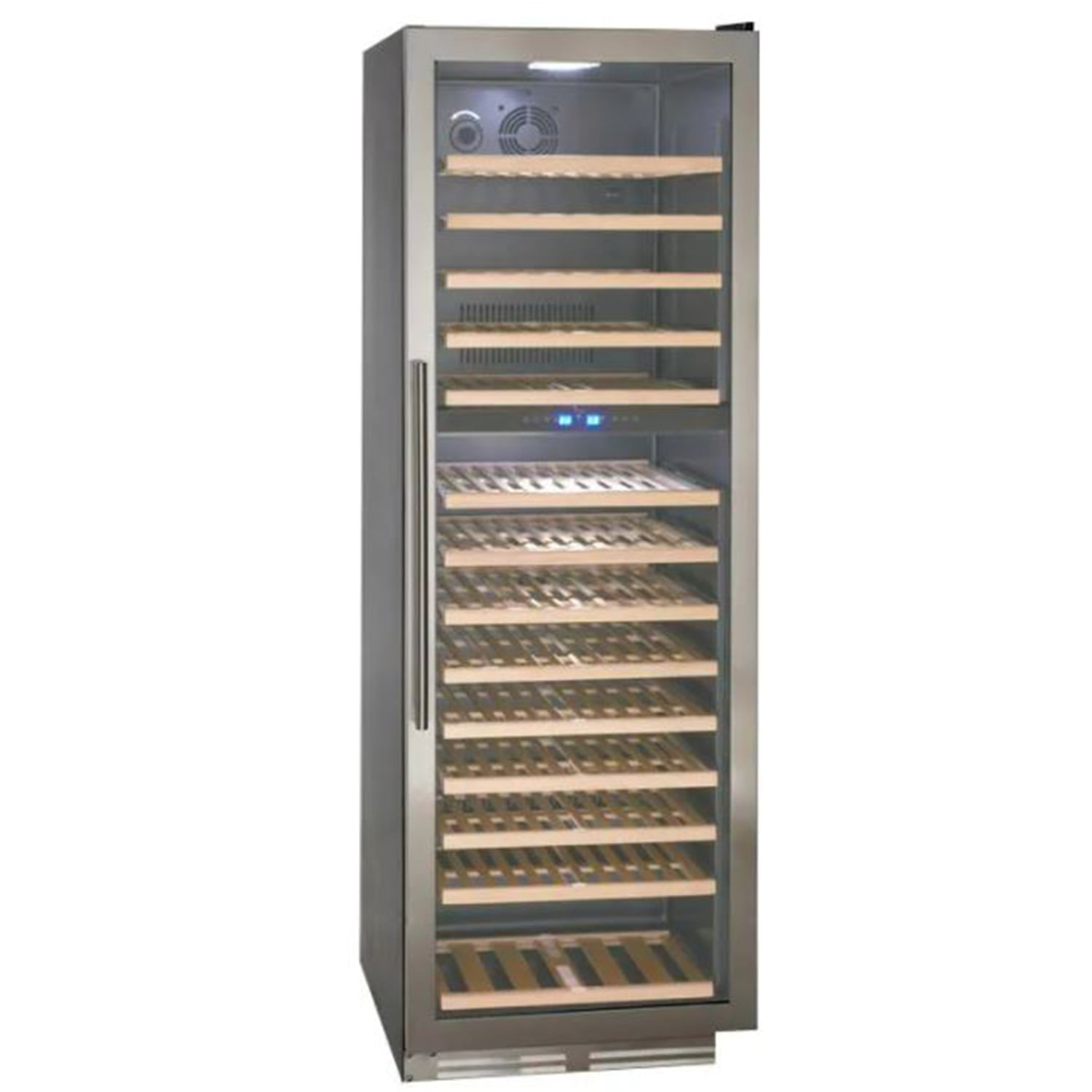 Avanti Freestanding Dual Zone Wine Chiller Cooler Fridge, Stainless