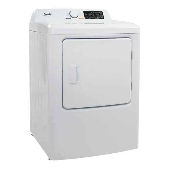 Avanti Front Load Electric Clothes Dryer, 6.7 cu. ft. Capacity, in White (SED67D0W)