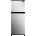 thumbnail image 1 of Avanti Frost Free Double Door Refrigerator, Stainless Steel, 1 of 4