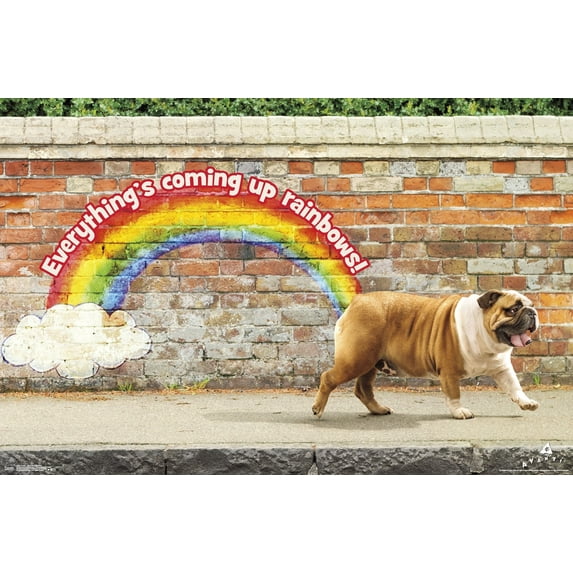 Avanti - Good Mood Bulldog Wall Poster, 22.375" x 34"
