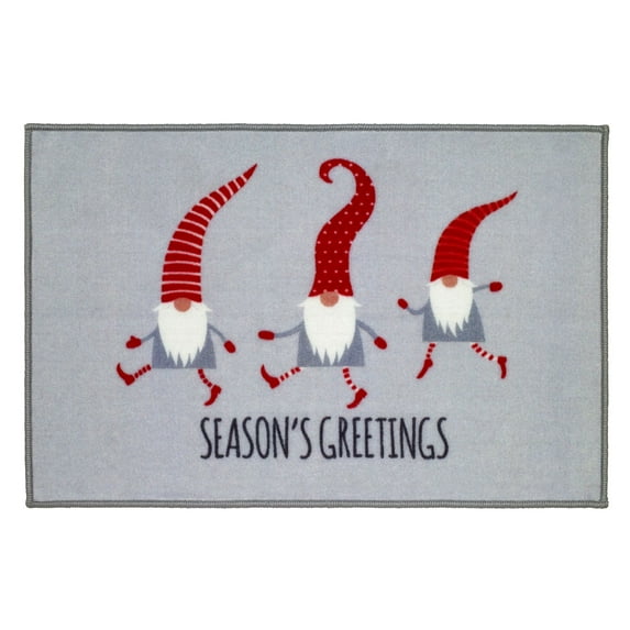 Avanti Holiday Gnome Walk Bath Rug
