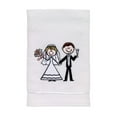 thumbnail image 1 of Avanti Linens Avanti Bride & Groom Hand Towel, 1 of 4