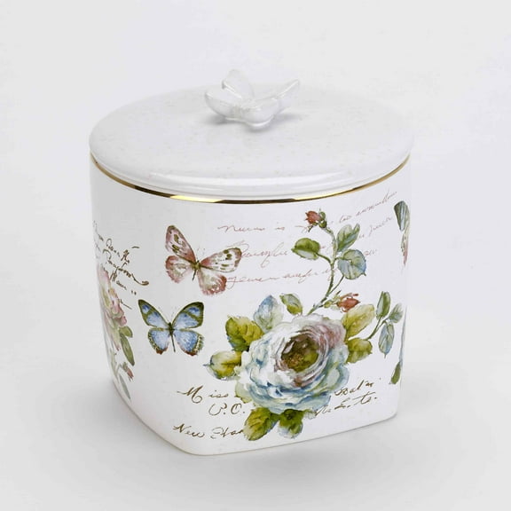 Avanti Linens Avanti Butterfly Garden Shower Jar