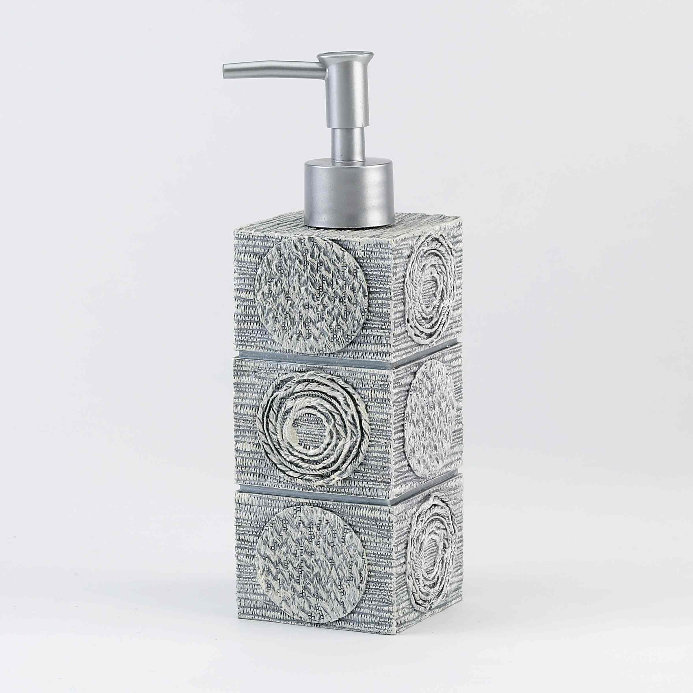 Avanti Linens Avanti  Galaxy Grey Resin Lotion Pump