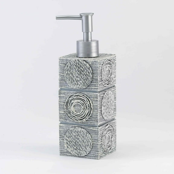 Avanti Linens Avanti  Galaxy Grey Resin Lotion Pump