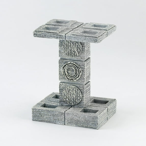 Avanti Linens Avanti Galaxy Silver Resin Toothbrush Holder