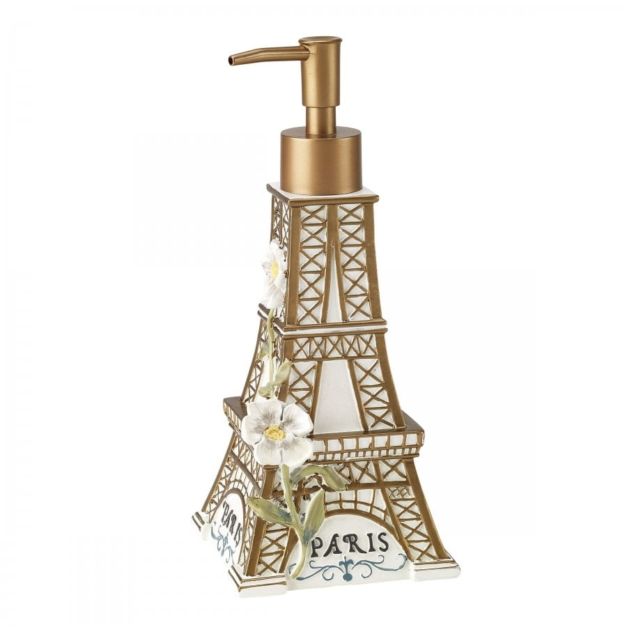 Paris Botanique Gold and White Resin Lotion Pump