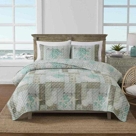 Avanti Linens Beachcomber Full/Queen Quilt Set