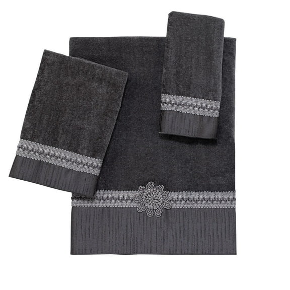 Avanti Linens Braided Cuff 3-Piece Towel Set