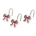 thumbnail image 1 of Avanti Christmas Bows Shower Hook Set, 1 of 1