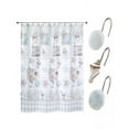 Avanti Linens Farmhouse Shell 13 Pc Bath Accessory Set
