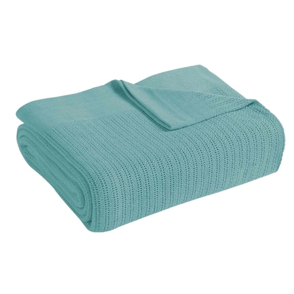 Avanti Linens Fiesta Blanket King, Turquoise