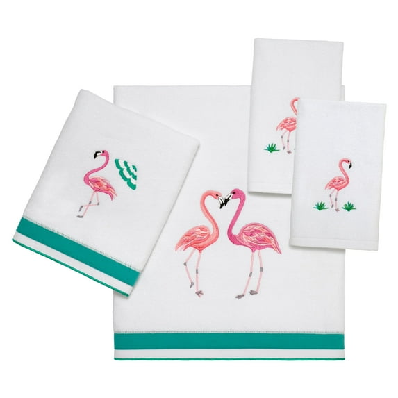 Avanti Flamingo Paradise 4-Piece Towel Set
