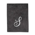 thumbnail image 1 of Avanti Linens  Granite/Silver Script Monogram Bath Towel Letter S - Bath Towel, 1 of 3