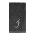 thumbnail image 1 of Avanti Linens  Granite/Silver Script Monogram Fingertip Towel Letter I - Fingertip Towel, 1 of 3