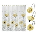 thumbnail image 1 of Avanti Linens Marielle Shower Curtain & Hook Set, 1 of 3