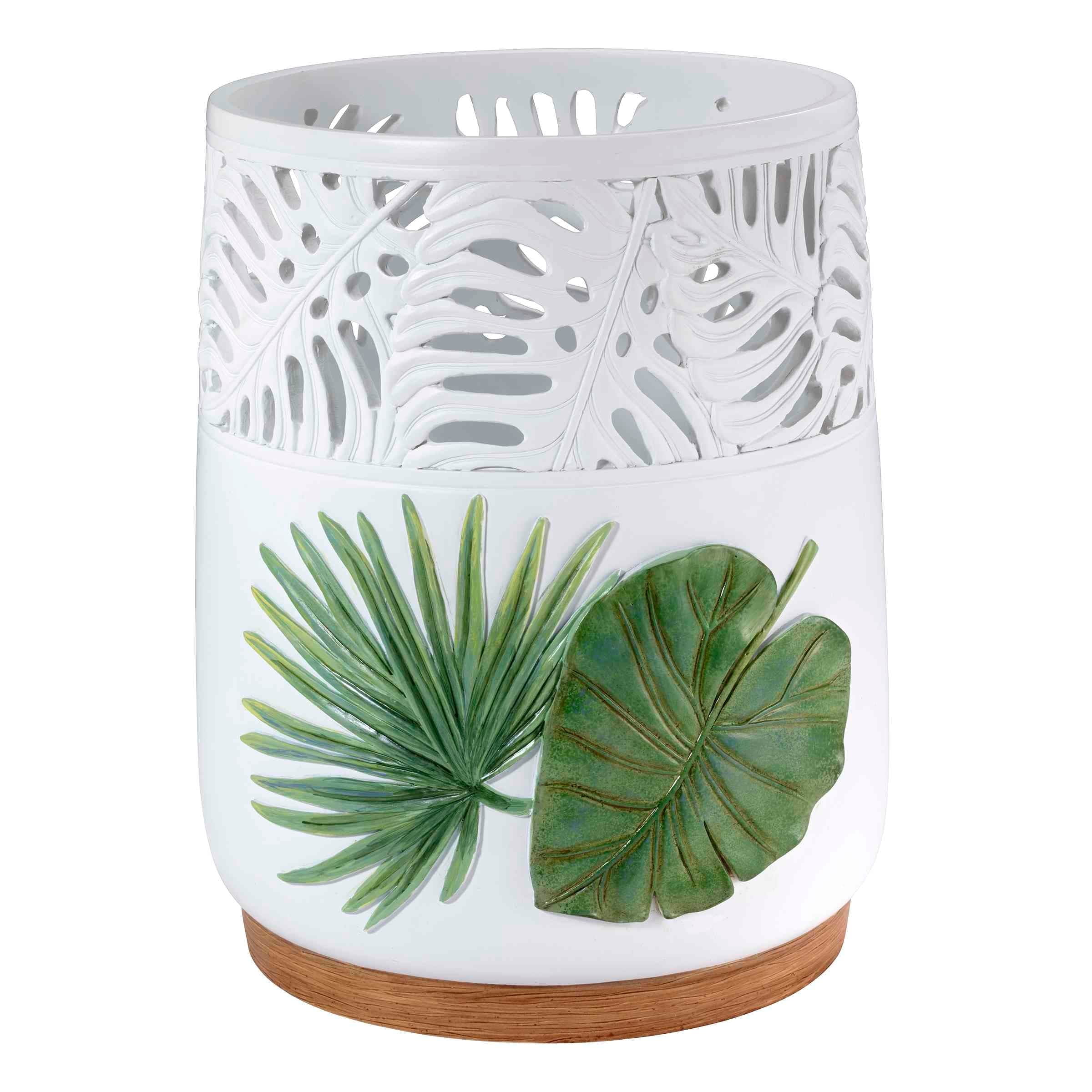 Avanti Viva Palm Wastebasket
