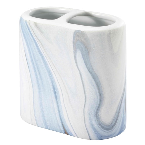 Avanti Waves Blue Toothbrush Holder