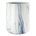 thumbnail image 1 of Avanti Waves Blue Wastebasket, 1 of 3