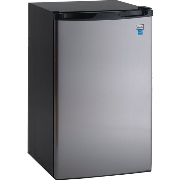 Avanti Model Rm4436ss - 4.4 Cf Counterhigh Refrigerator - Black W/stainless Steel Door - 4.40 Ft - Manual Defrost - Black, Stainless Steel by Avanti