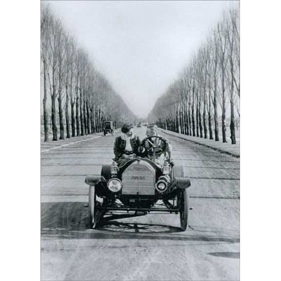 Avanti Press 1910 Brush Car Historic Detroit Anniversary Card