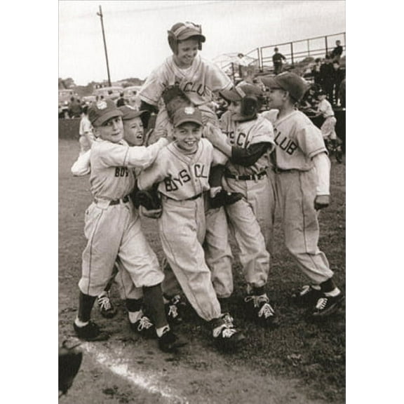 Avanti Press Baseball Celebration America Collection Birthday Card