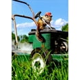 thumbnail image 1 of Avanti Press Chipmunk Lawnmower Cute Funny Father's Day Card, 1 of 2