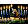 thumbnail image 1 of Avanti Press Chipmunk Menorah Box of 10 Hanukkah Cards, 1 of 2