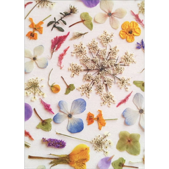 Avanti Press Flower Collage Blank Note Card